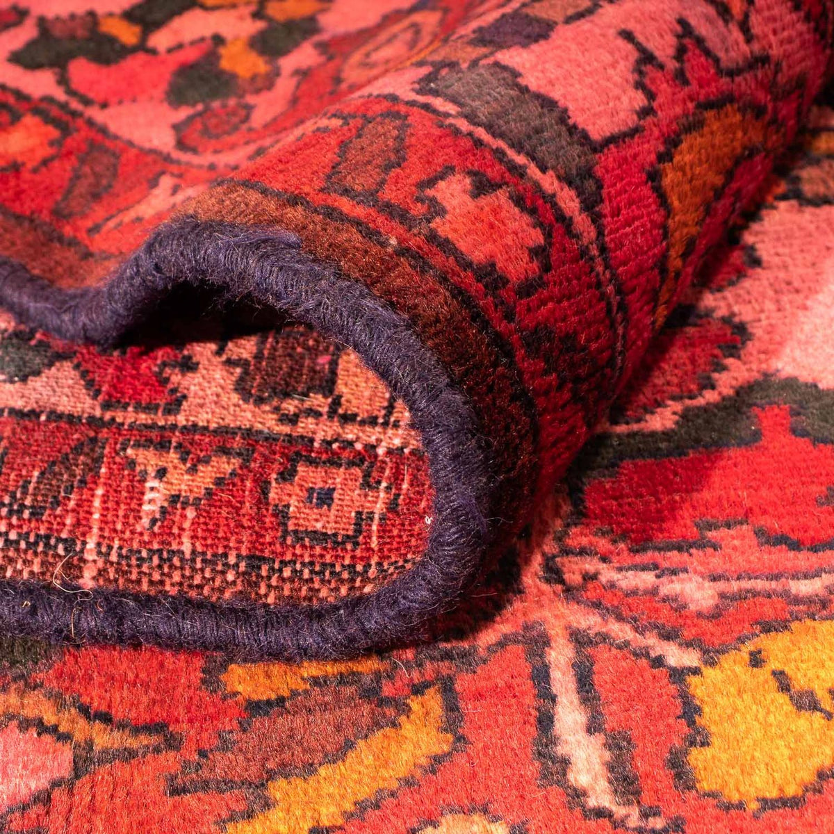 Perski dywan - Nomadyczny - 304 x 160 cm - jasna czerwień