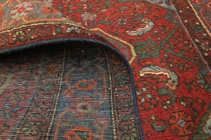 Perski dywan - Nomadyczny - 148 x 102 cm - czerwony