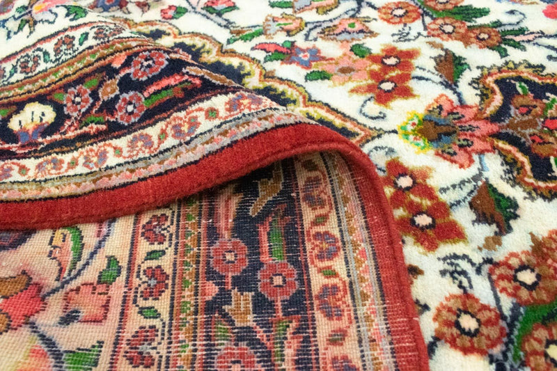 Dywan perski - Ghom - 145 x 102 cm - beżowy