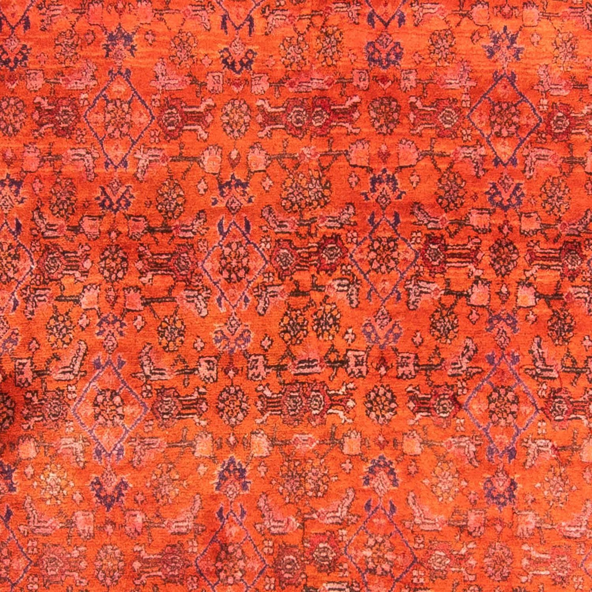 Perski dywan - Bijar - Royal - 315 x 155 cm - jasna czerwień