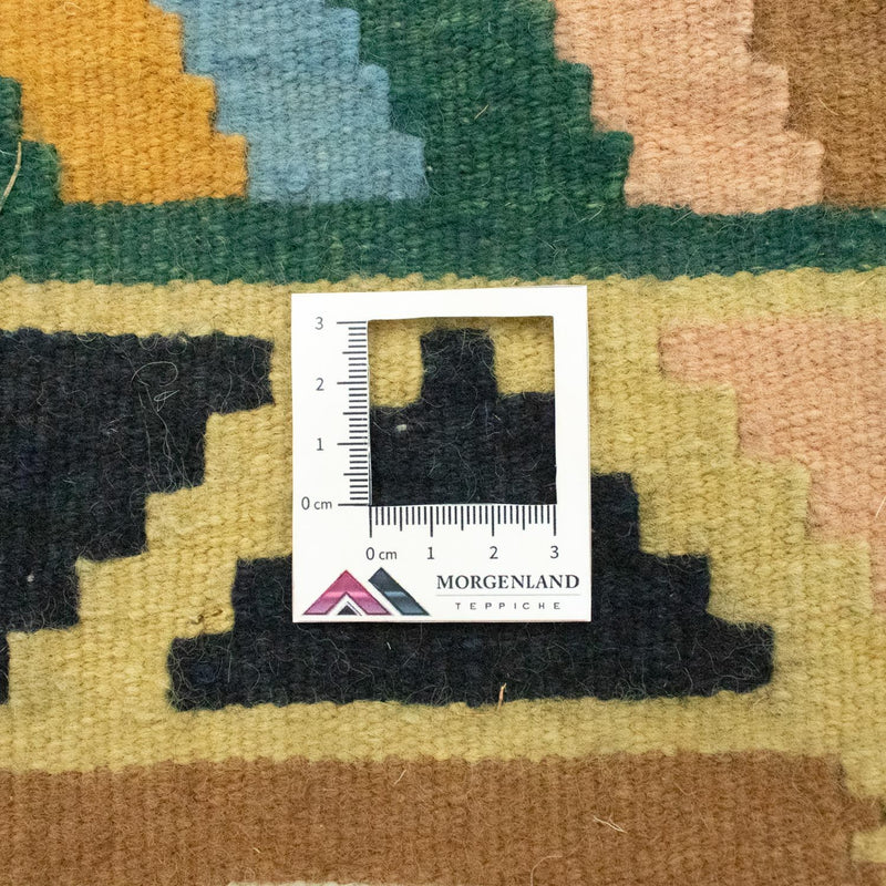 Biegacz Dywan Kelim - Orientalny - 256 x 128 cm - kolorowe