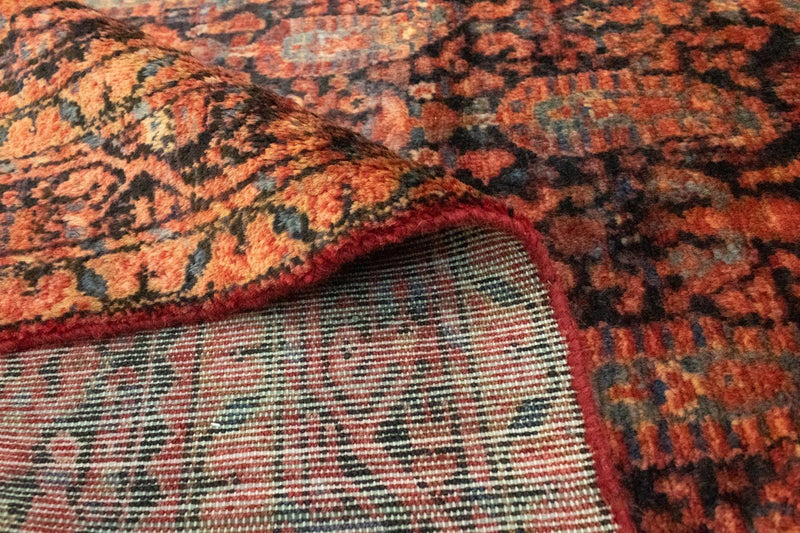 Dywan perski - Klasyczny - 216 x 139 cm - pomarańczowy