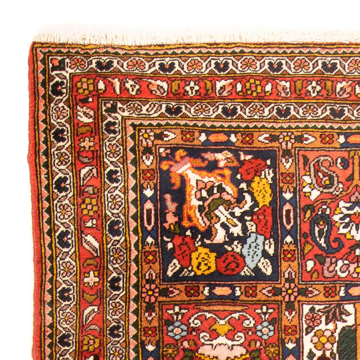 Dywan perski - Klasyczny - 156 x 107 cm - wielokolorowy