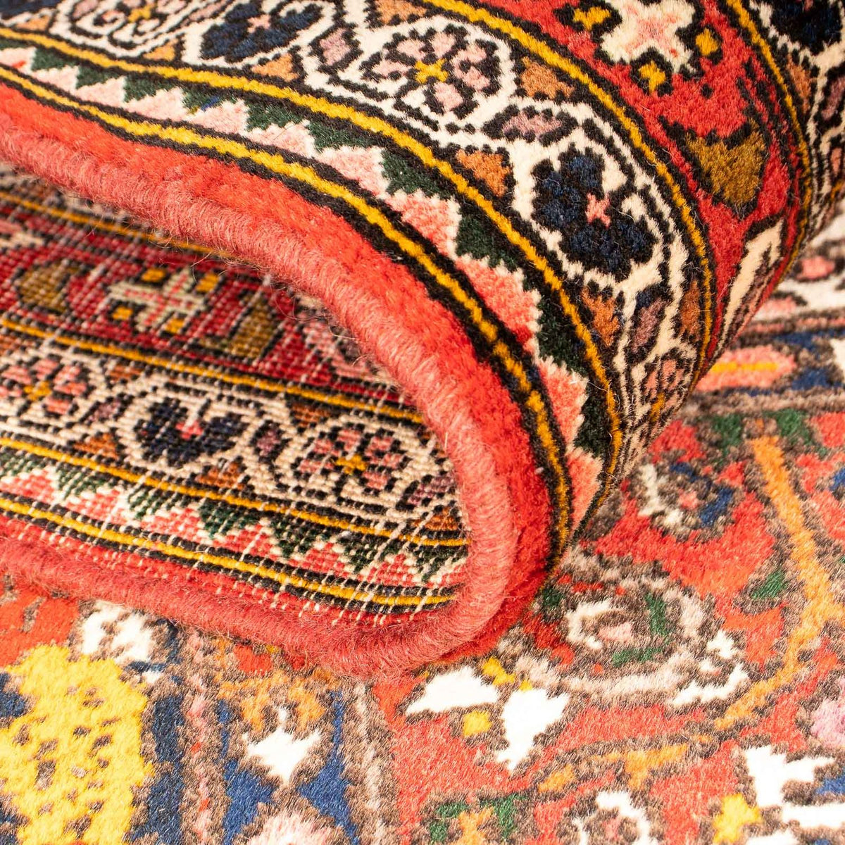 Dywan perski - Klasyczny - 156 x 107 cm - wielokolorowy