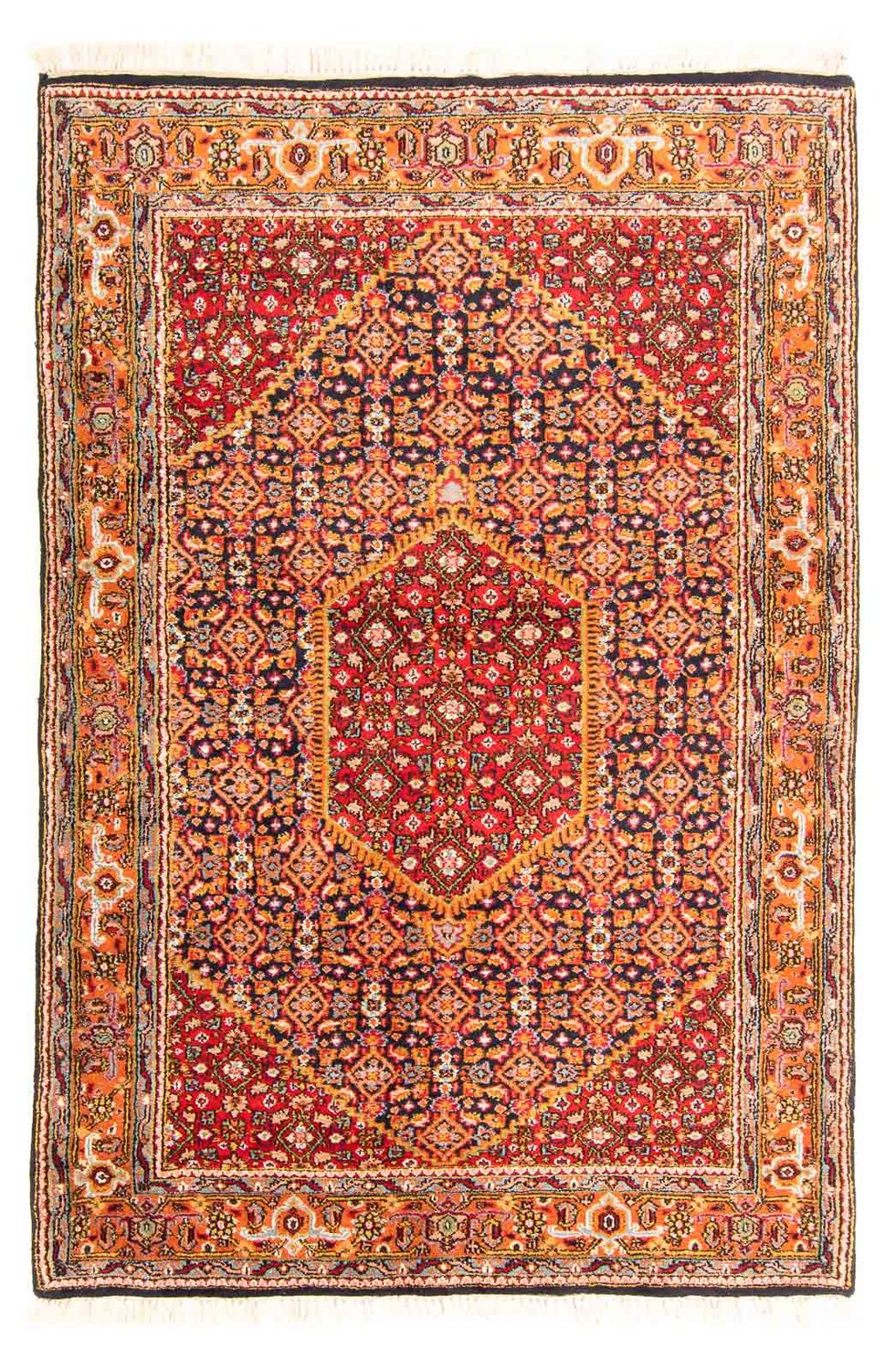 Perski dywan - Bijar - Royal - 187 x 130 cm - wielokolorowy