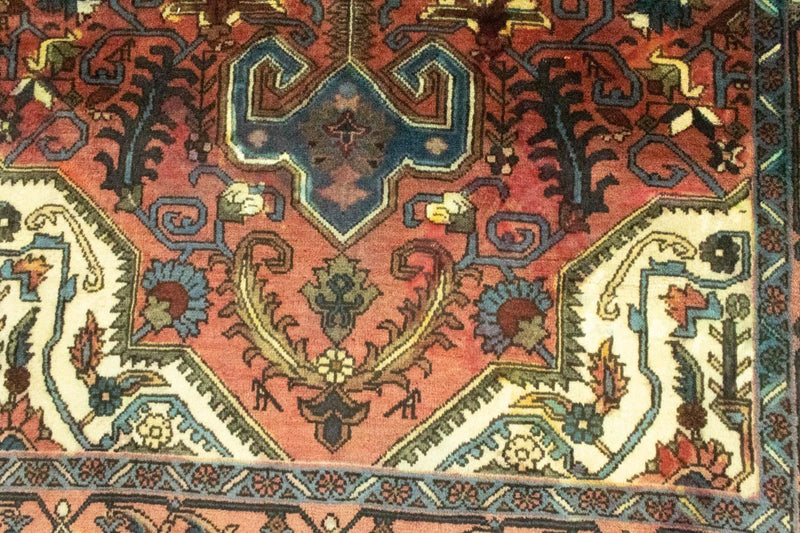 Biegacz Perski dywan - Nomadyczny - 230 x 116 cm - pomarańczowy