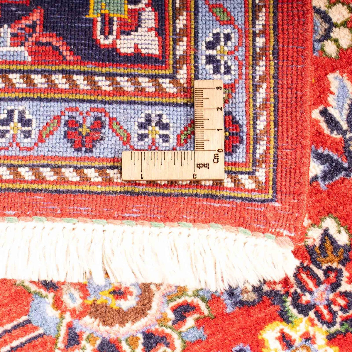 Dywan perski - Keshan - 217 x 139 cm - jasna czerwień