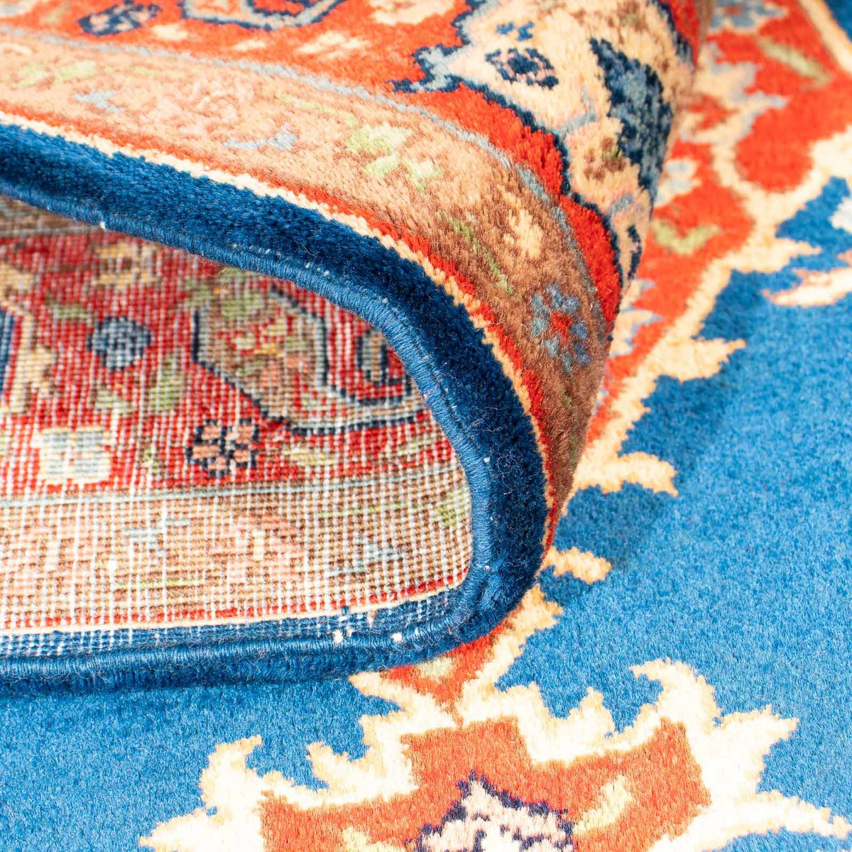 Dywan perski - Klasyczny - 200 x 124 cm - niebieski