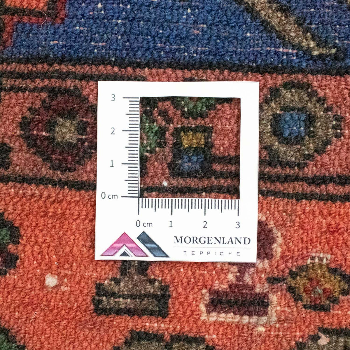 Perski dywan - Nomadyczny - 222 x 154 cm - pomarańczowy