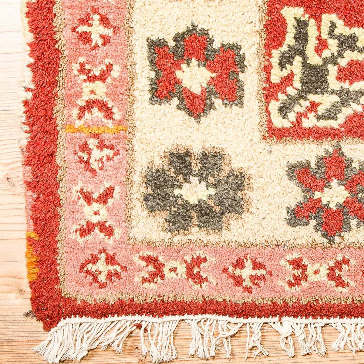 Dywan orientalny - 151 x 90 cm - czerwony