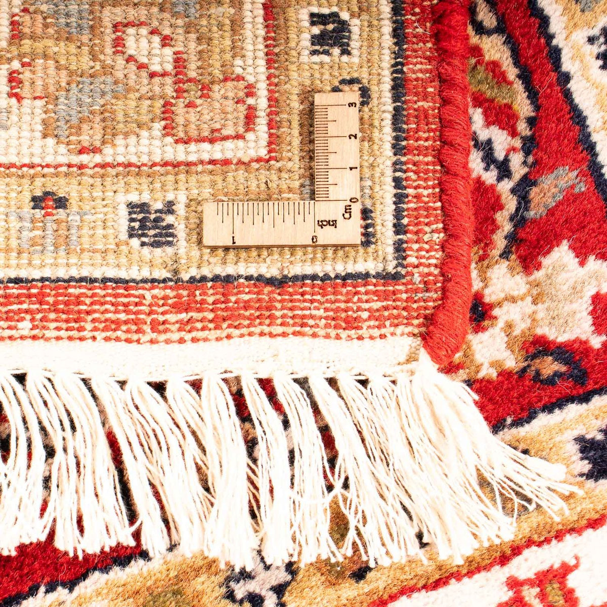 Orientalny dywan - Bijar - Indus - 176 x 119 cm - ciemna czerwień