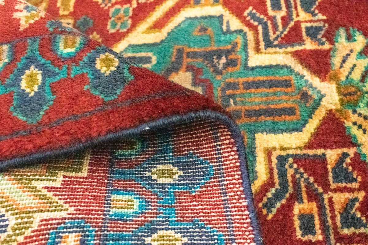 Dywan turkmeński - 89 x 63 cm - czerwony