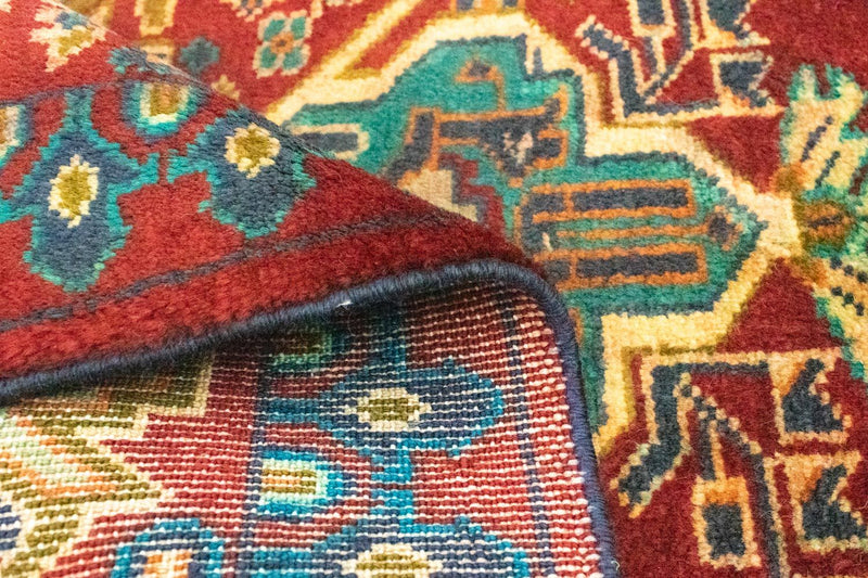 Dywan turkmeński - 89 x 63 cm - czerwony