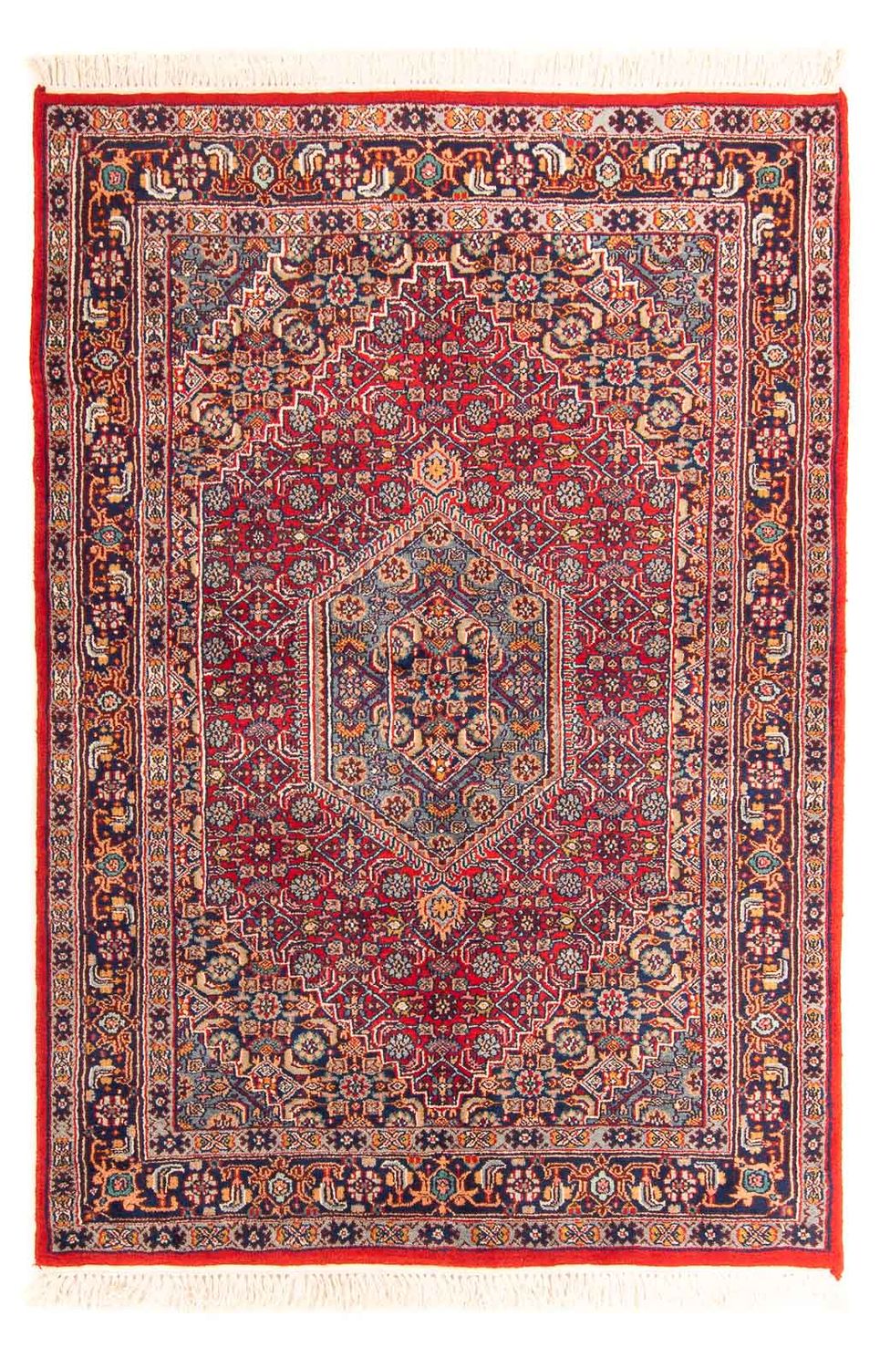 Orientalny dywan - Bijar - Indus - 185 x 129 cm - czerwony