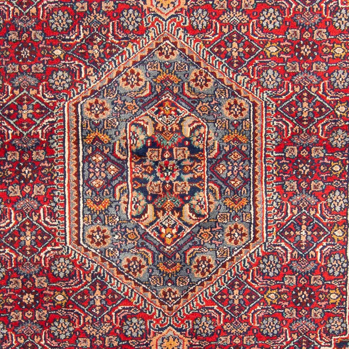 Orientalny dywan - Bijar - Indus - 185 x 129 cm - czerwony