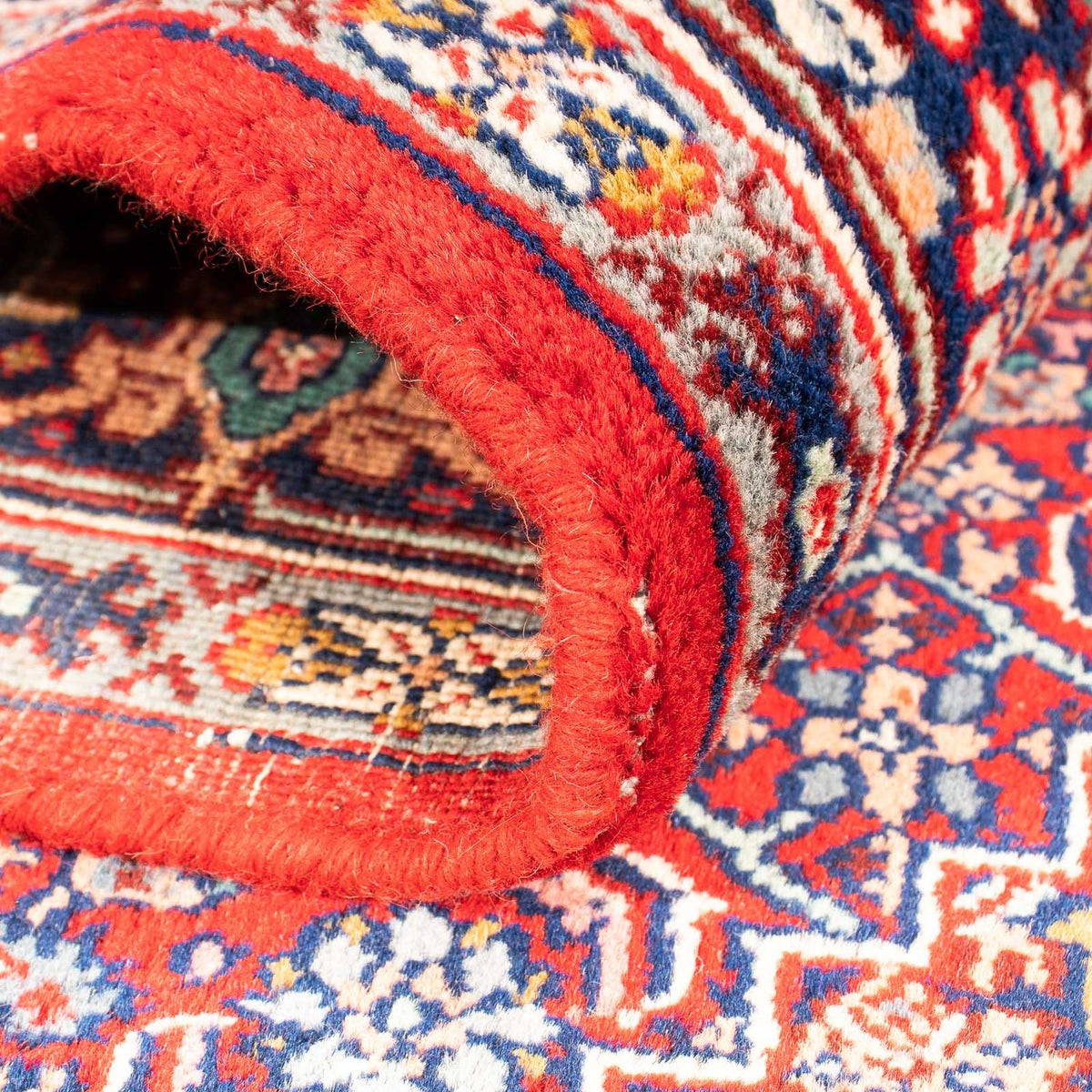 Orientalny dywan - Bijar - Indus - 185 x 129 cm - czerwony