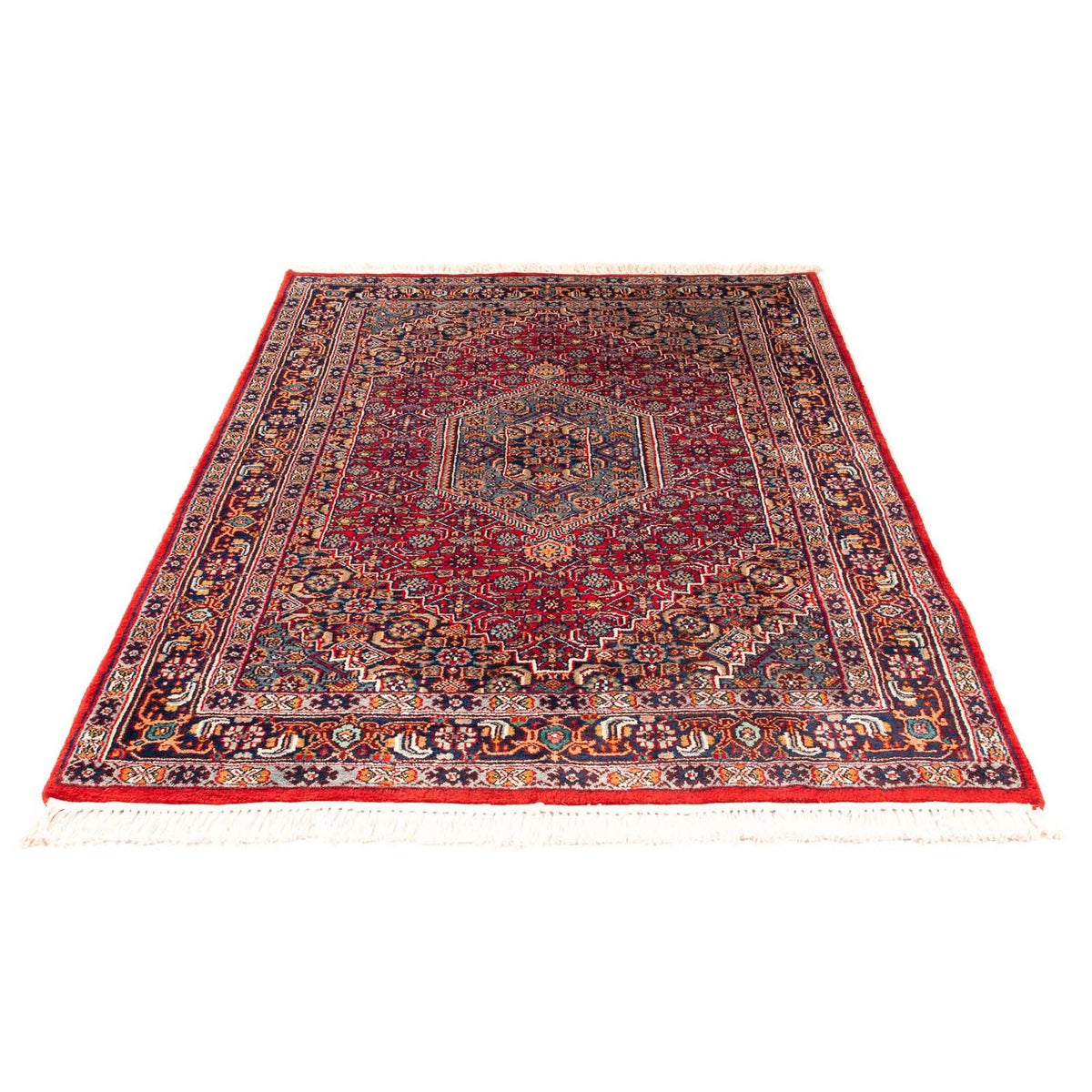 Orientalny dywan - Bijar - Indus - 185 x 129 cm - czerwony