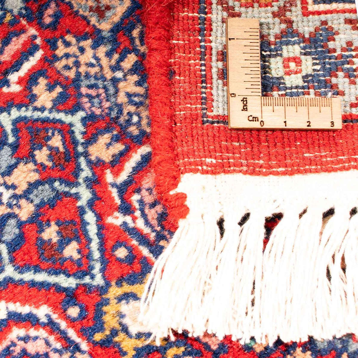 Orientalny dywan - Bijar - Indus - 185 x 129 cm - czerwony