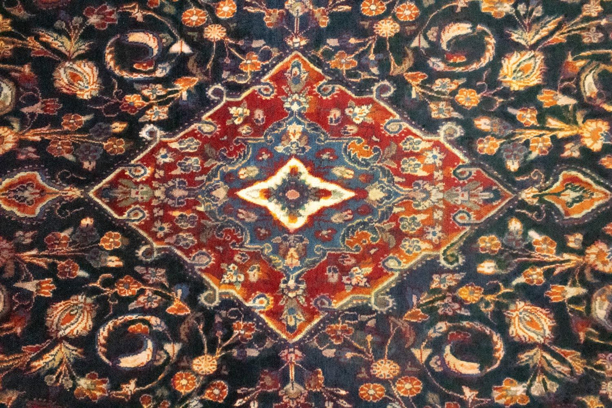 Biegacz Perski dywan - Nomadyczny - 227 x 129 cm - niebieski