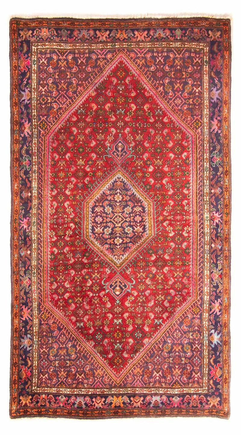 Biegacz Perski dywan - Bijar - Royal - 222 x 128 cm - jasna czerwień