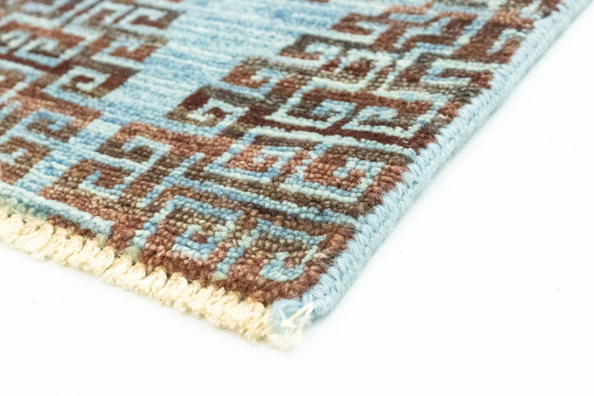 Designerski dywan - 96 x 60 cm - niebieski