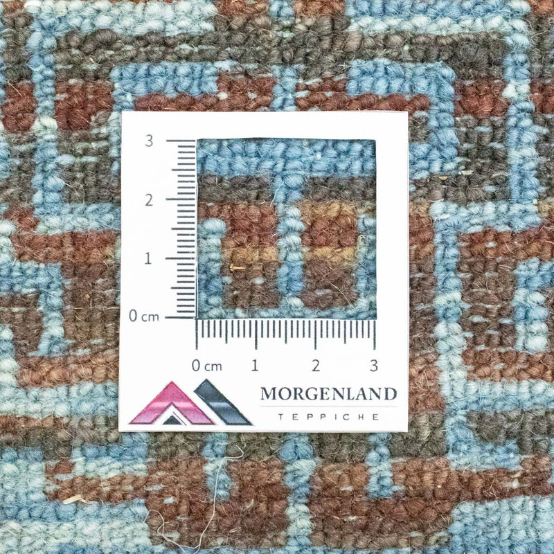 Designerski dywan - 96 x 60 cm - niebieski