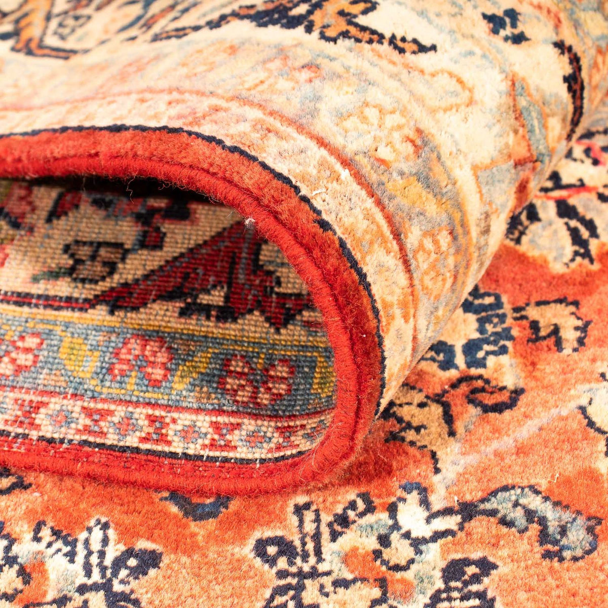 Dywan perski - Klasyczny - 200 x 139 cm - ciemna czerwień