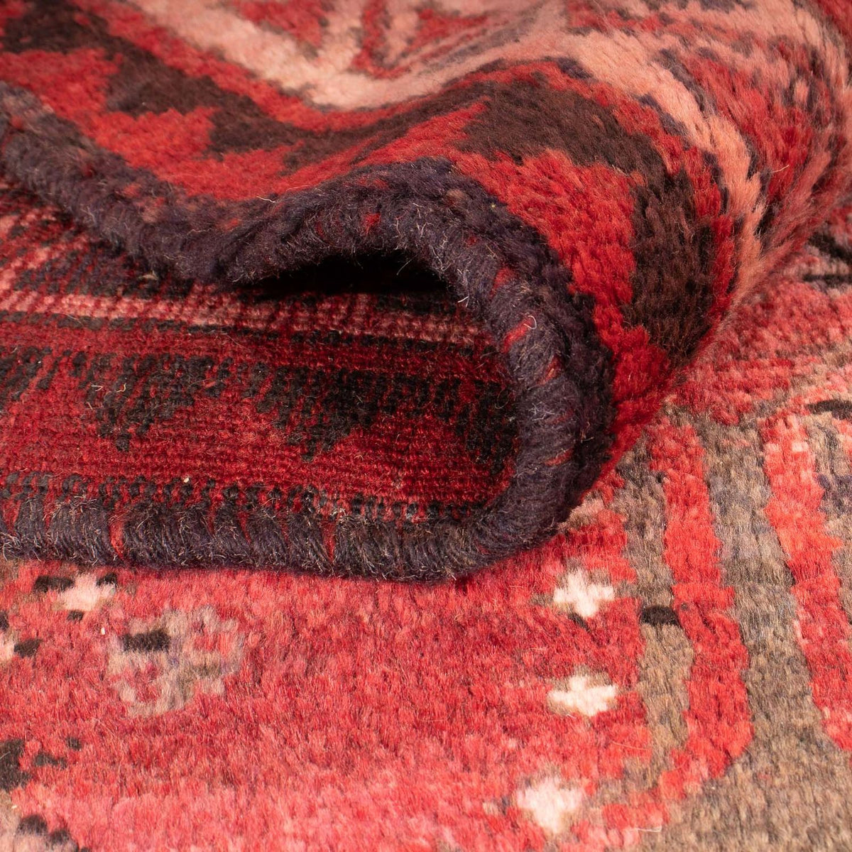 Perski dywan - Nomadyczny - 242 x 174 cm - ciemna czerwień