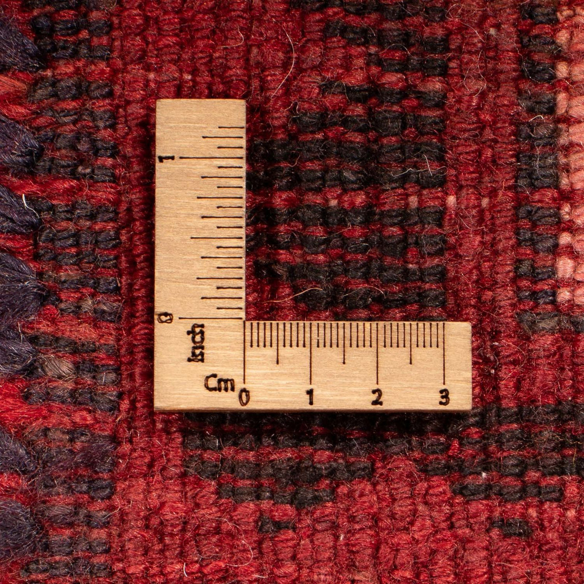 Perski dywan - Nomadyczny - 242 x 174 cm - ciemna czerwień