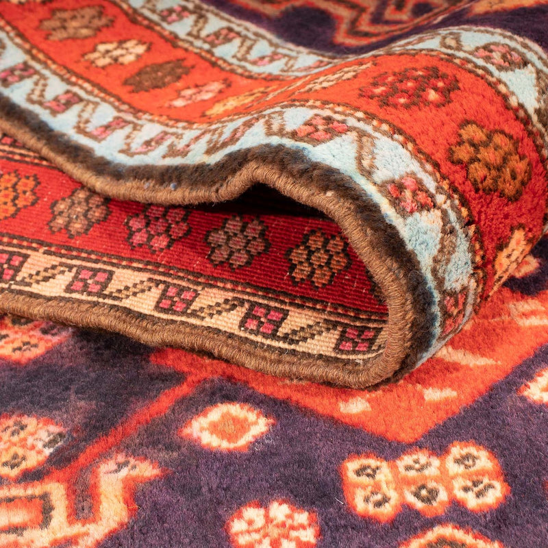 Biegacz Perski dywan - Nomadyczny - 280 x 130 cm - ciemnoniebieski