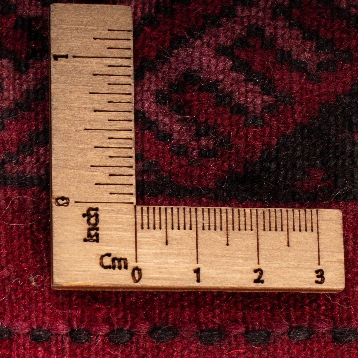 Biegacz Afgański dywan - Bukhara - 280 x 106 cm - ciemna czerwień