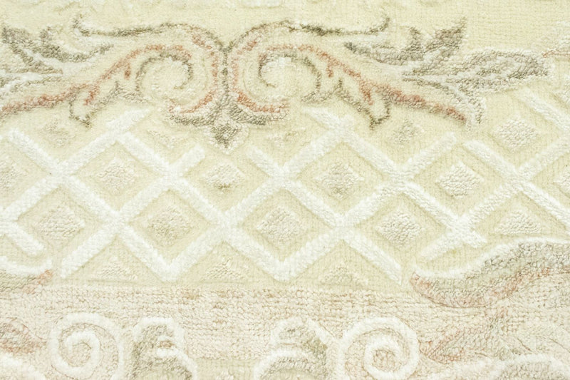 Designerski dywan - 310 x 202 cm - beżowy