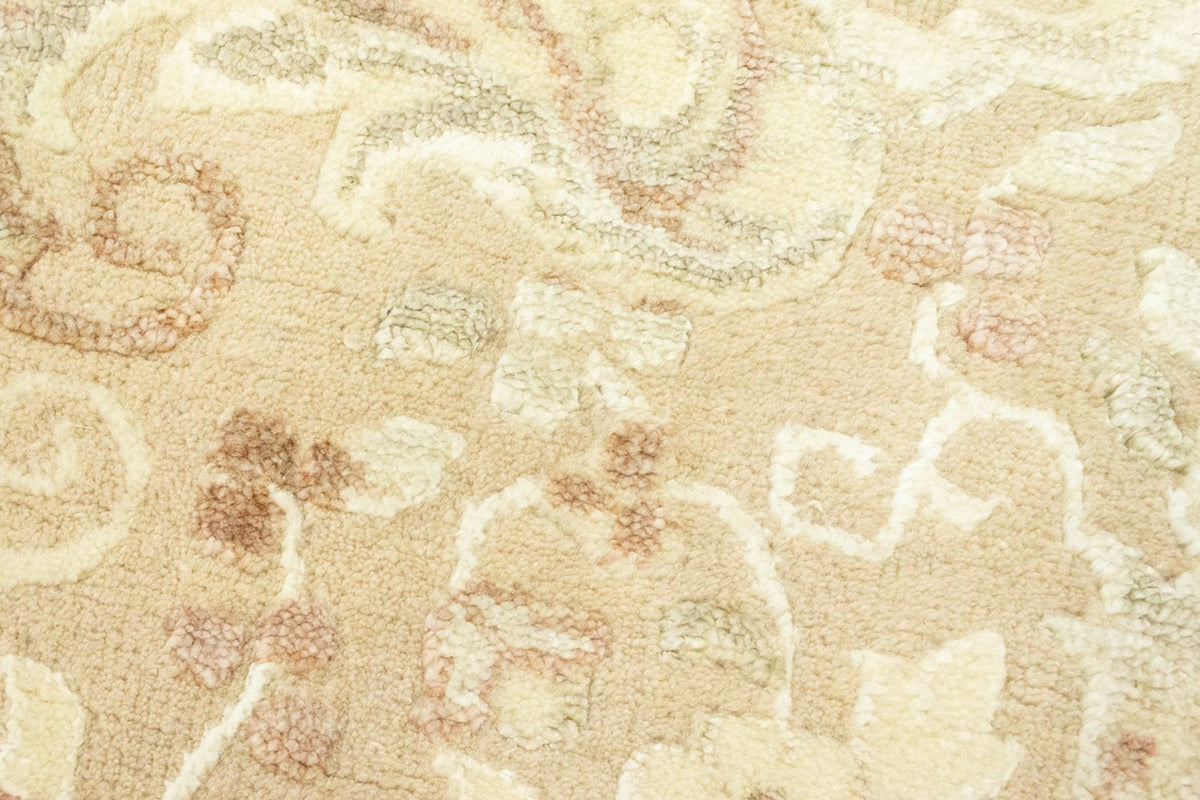 Designerski dywan - 303 x 196 cm - beżowy