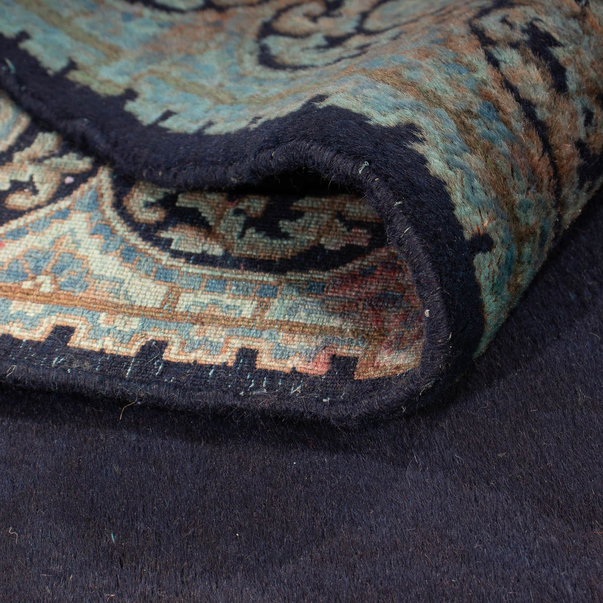 Dywan perski - Klasyczny - 199 x 151 cm - ciemnoniebieski