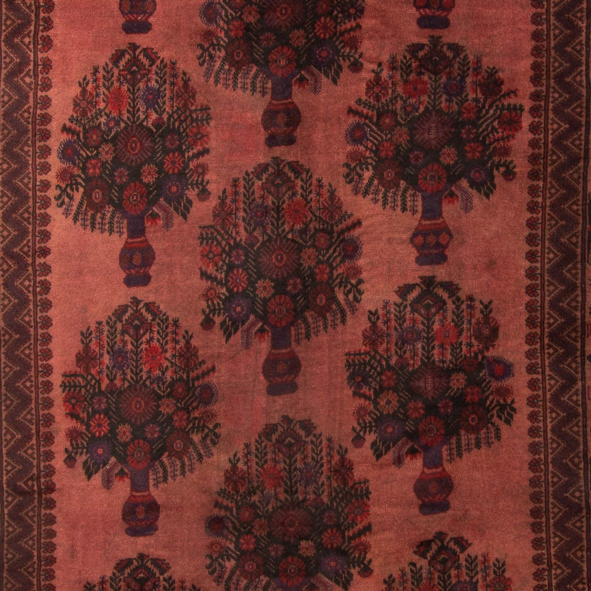 Dywan afgański - 303 x 200 cm - wielokolorowy