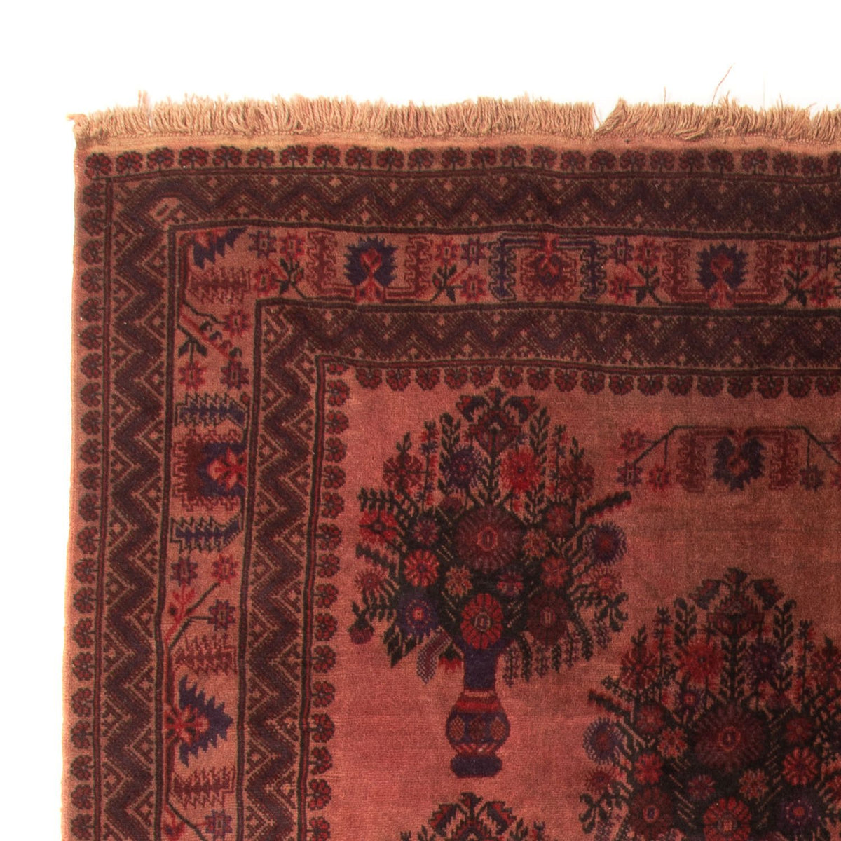 Dywan afgański - 303 x 200 cm - wielokolorowy