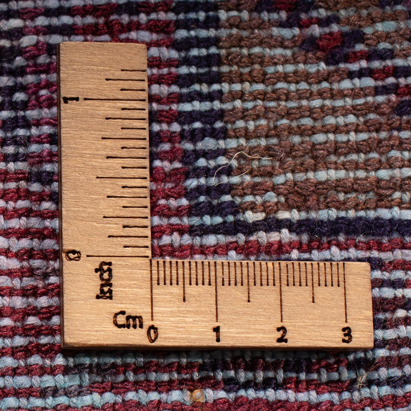 Biegacz Perski dywan - Nomadyczny - 281 x 89 cm - niebieski