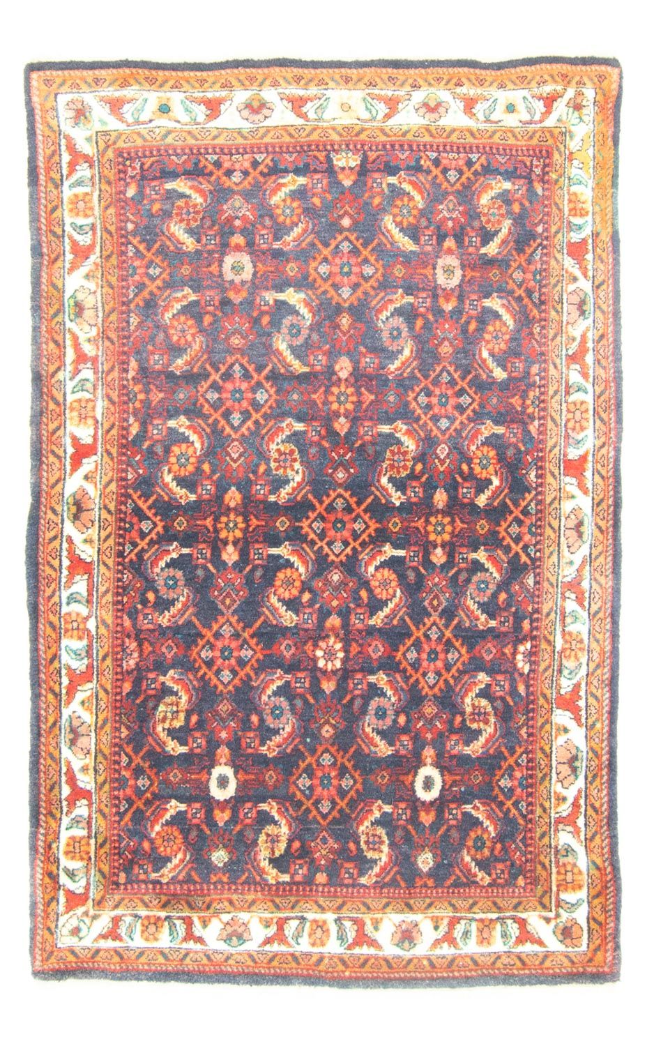 Perski dywan - Nomadyczny - 168 x 103 cm - niebieski