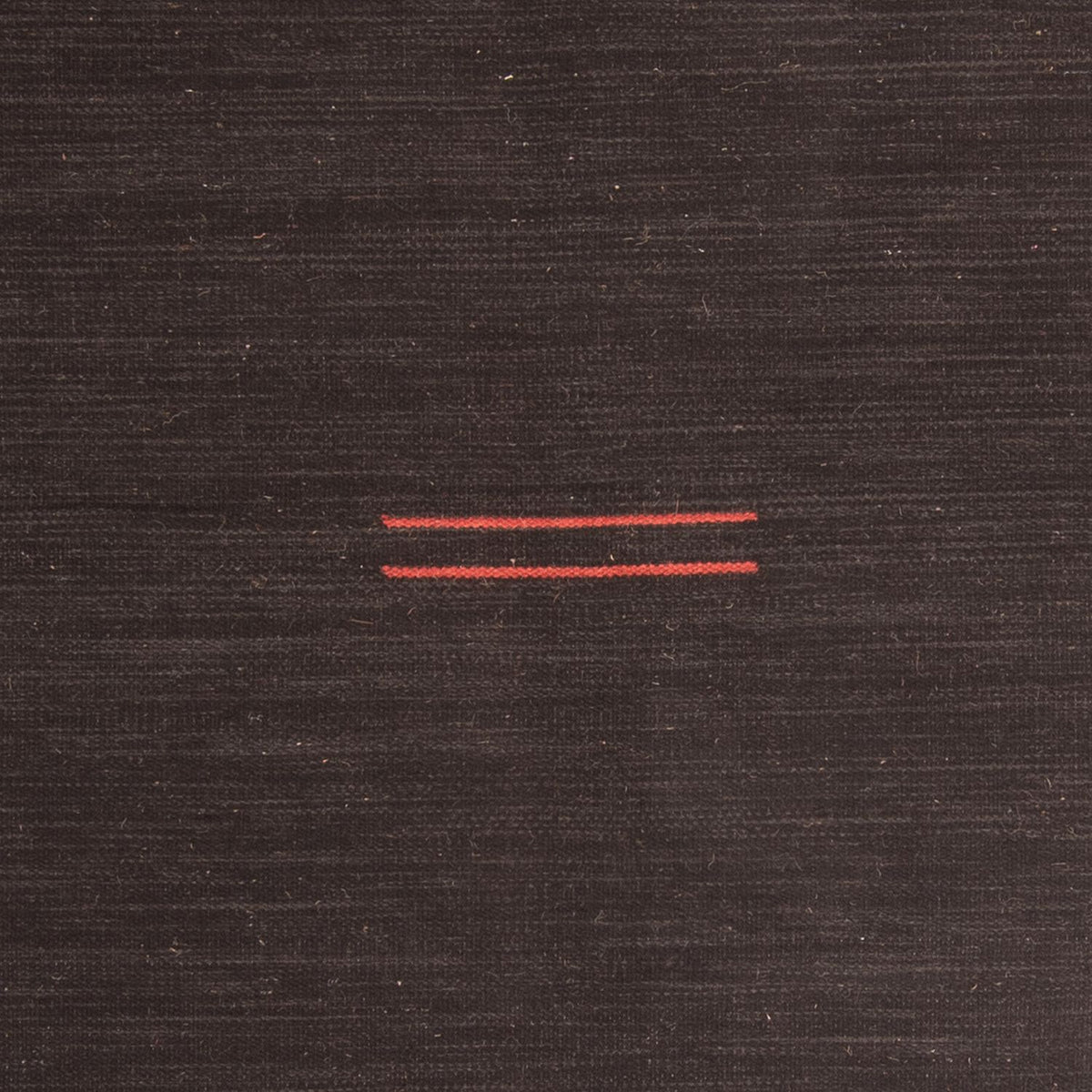 Dywan Kelim - modny - 195 x 132 cm - ciemnobrązowy