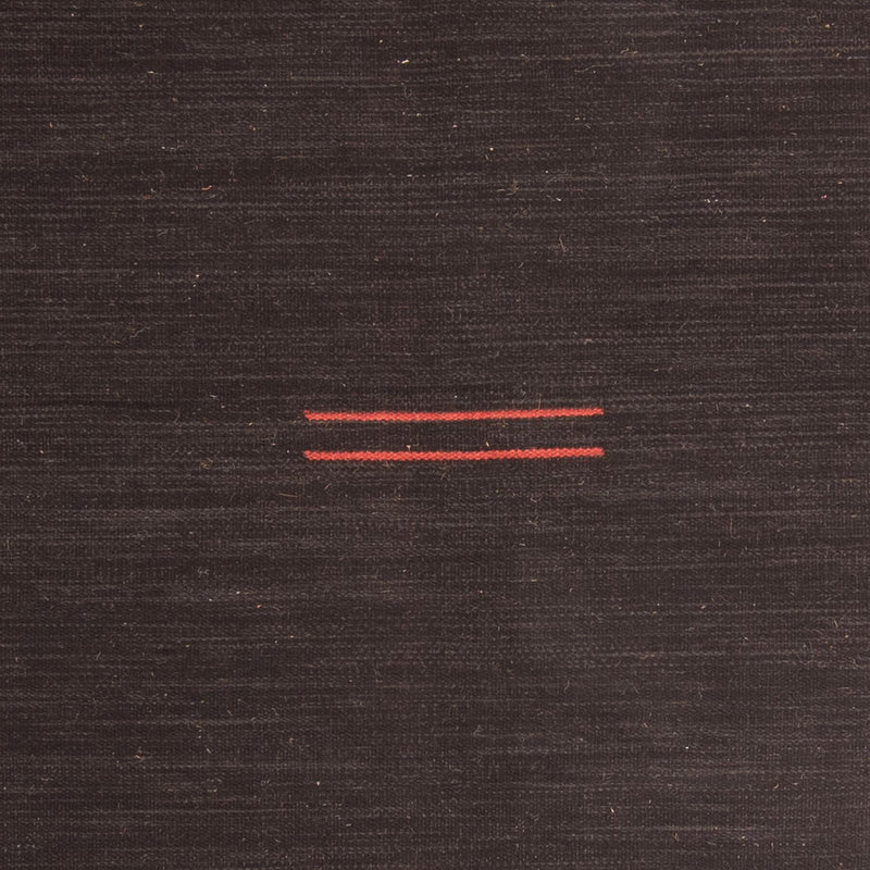 Dywan Kelim - modny - 195 x 132 cm - ciemnobrązowy