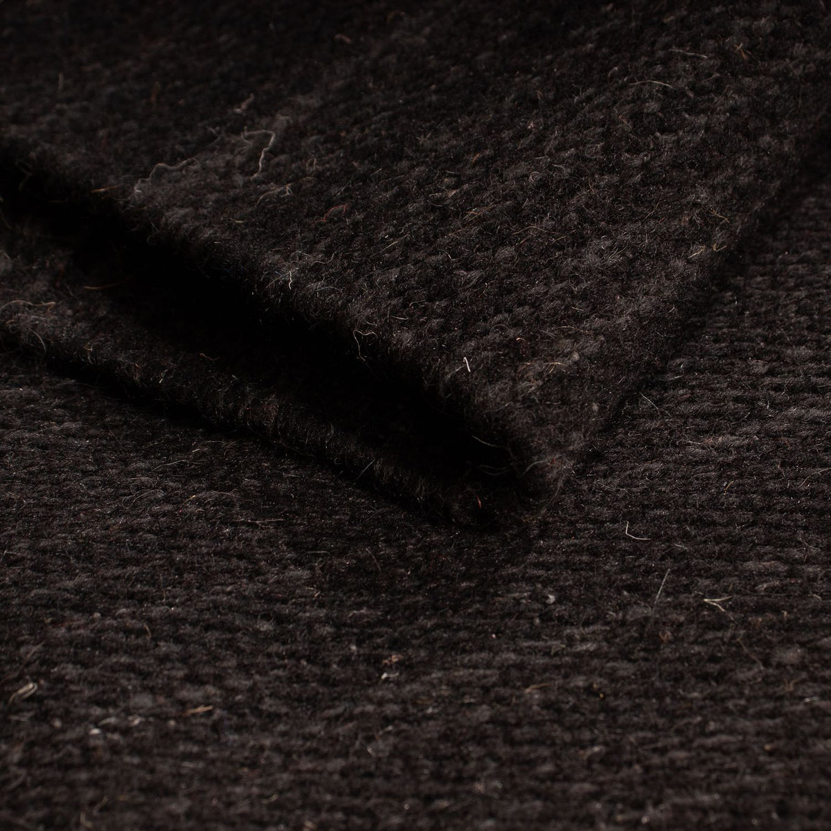 Dywan Kelim - modny - 195 x 132 cm - ciemnobrązowy