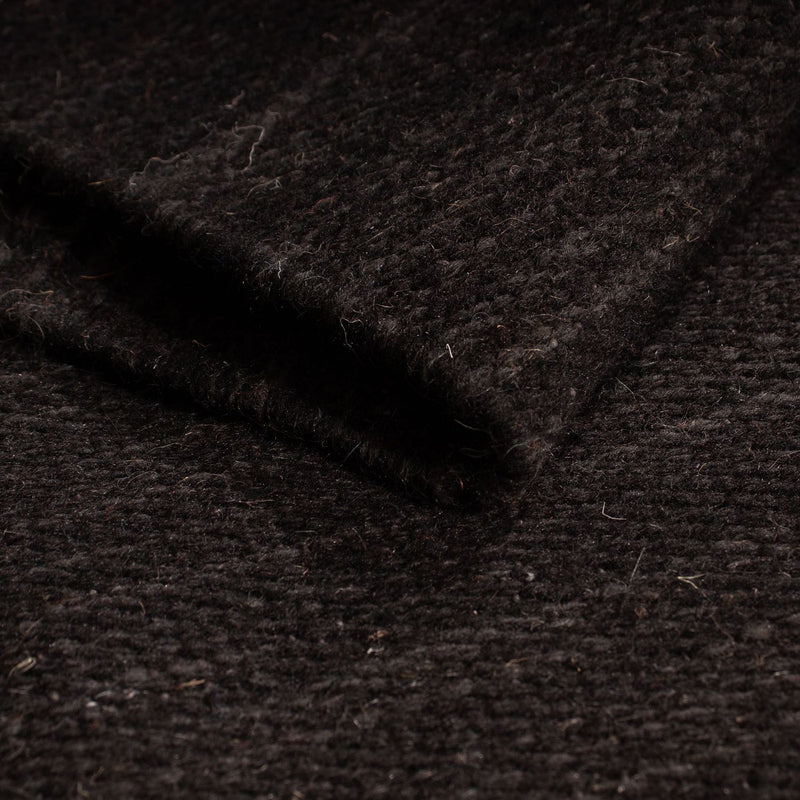 Dywan Kelim - modny - 195 x 132 cm - ciemnobrązowy