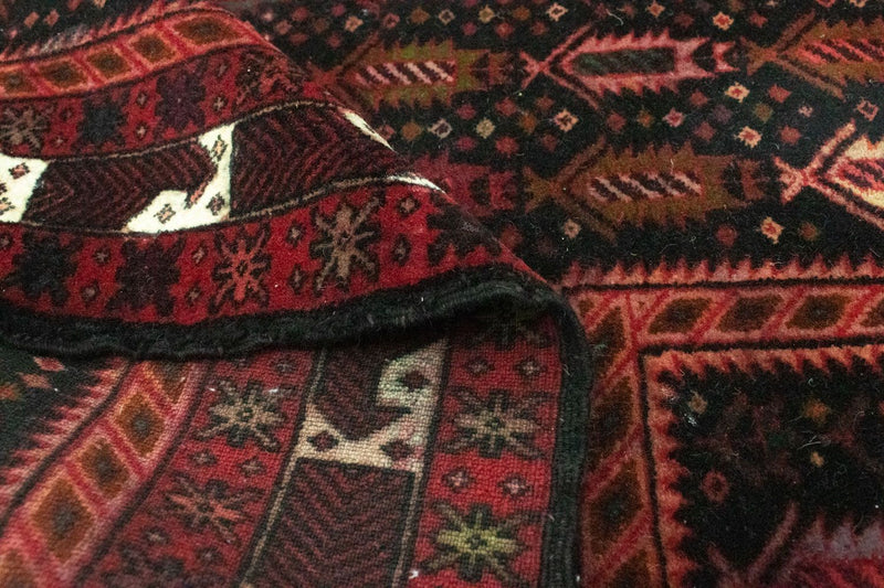 Dywan beludżycki - 145 x 100 cm - niebieski