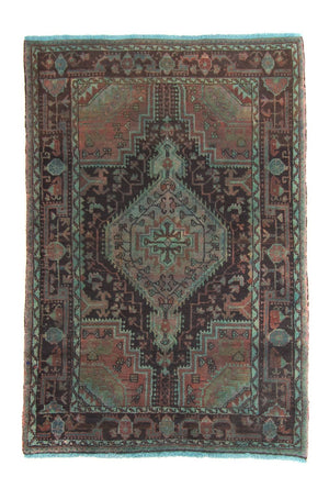 Perski dywan - Nomadyczny - 174 x 120 cm - jasnoniebieski