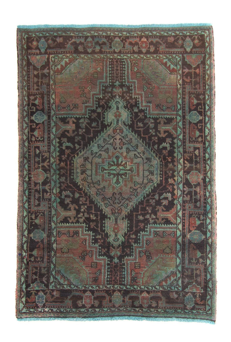 Perski dywan - Nomadyczny - 174 x 120 cm - jasnoniebieski