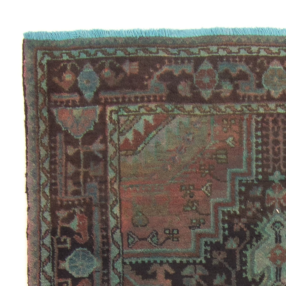 Perski dywan - Nomadyczny - 174 x 120 cm - jasnoniebieski