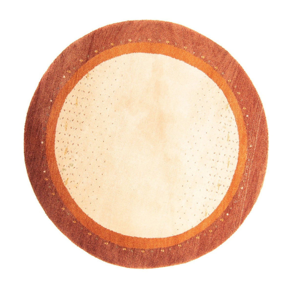 Dywan Gabbeh - Indus okrągły  - 200 x 200 cm - beżowy