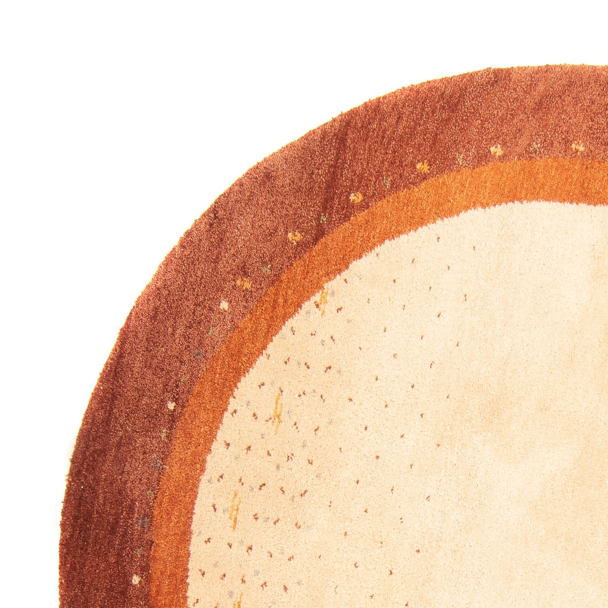 Dywan Gabbeh - Indus okrągły  - 200 x 200 cm - beżowy