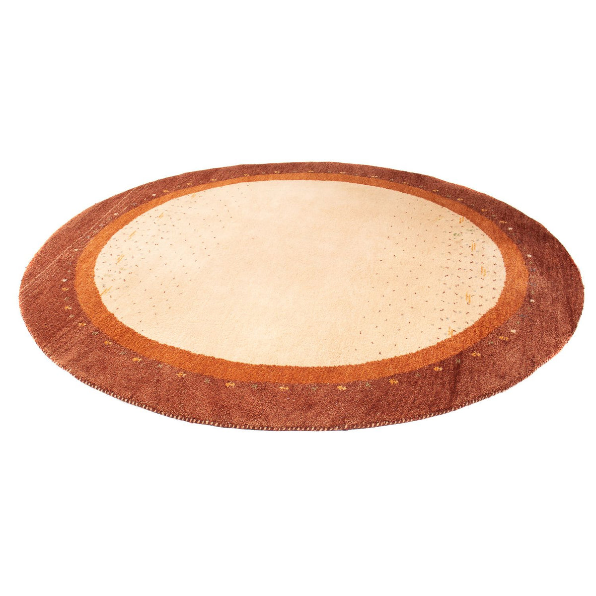 Dywan Gabbeh - Indus okrągły  - 200 x 200 cm - beżowy