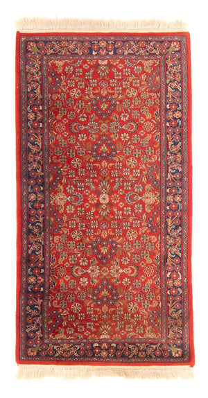 Orientalny dywan - Indus - 139 x 72 cm - czerwony